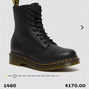 Dr. Martens Black Leather Boots